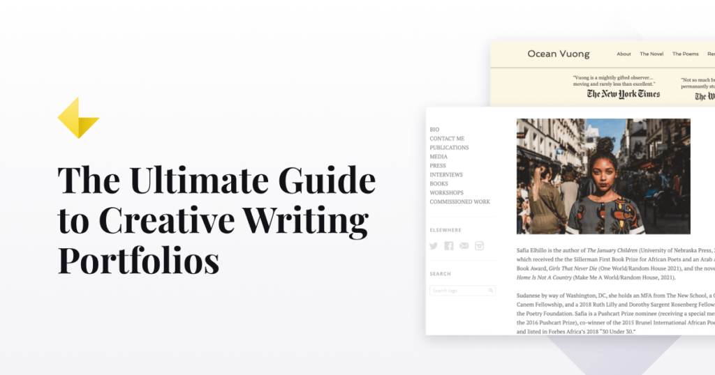 The ultimate guide to creative writing portfolios